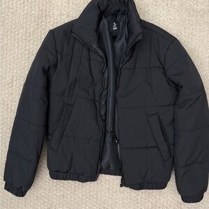Art class Black Puffer Jacket